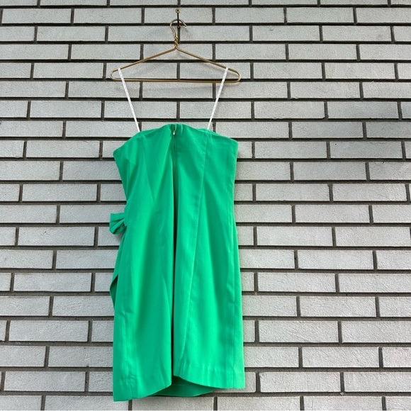Lilly Pulitzer Stela Strapless Bow Dress Spearmint Green 10 NWT Holiday Cocktail - Picture 10 of 13